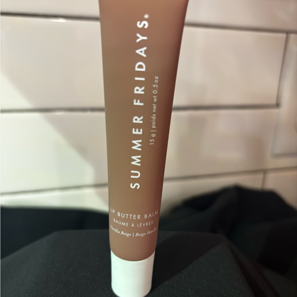 Summer Fridays Lip Butter Balm in vanilla Beige